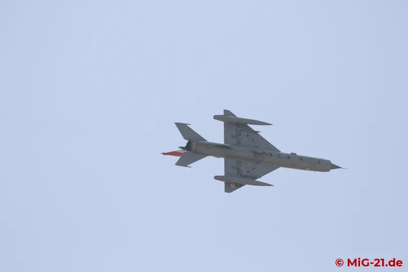 For the last time the unmistakable silhouette of the MiG-21 can be seen in the Indian sky.