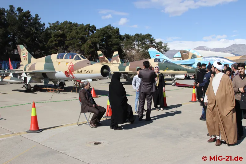 A picture from more peaceful times: Iranian FT-7 with plenty of local colour at the Iranian Armed Forces …