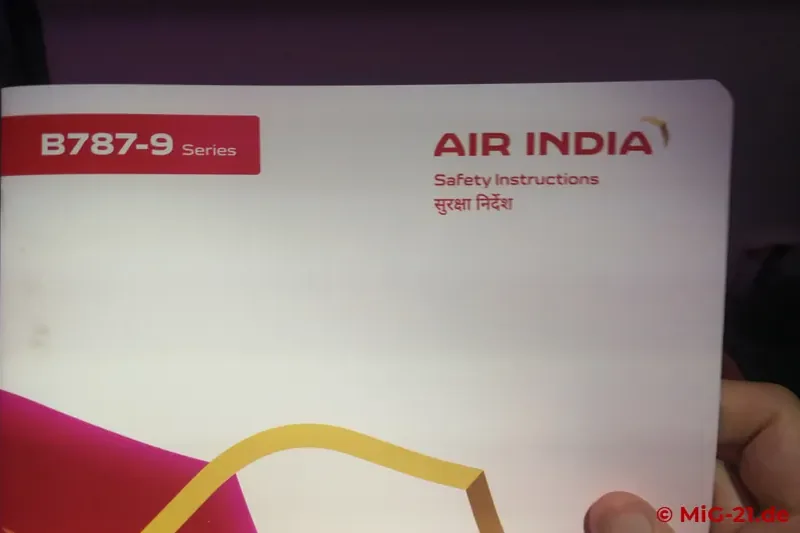 It did not feel like a good start: Air India uses the Boeing 787 on the Frankfurt – Delhi route. An aircraft …