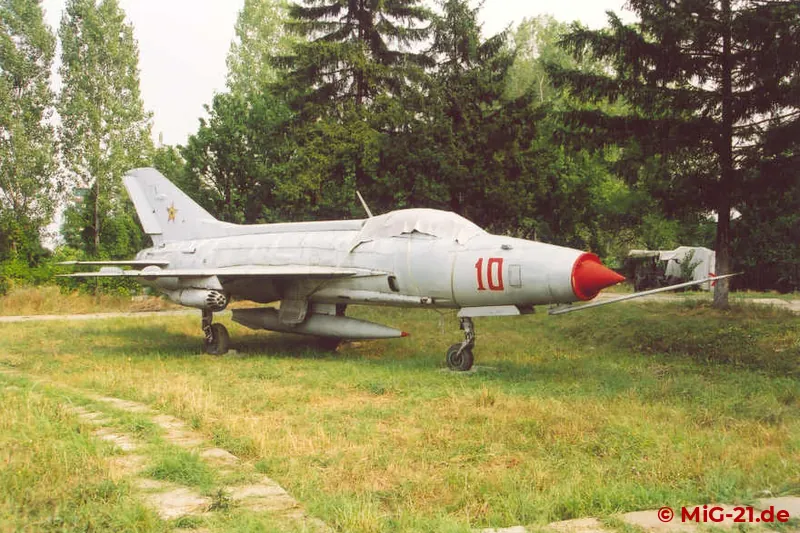 Some of the first Romanian MiG-21s are also preserved in the museum.