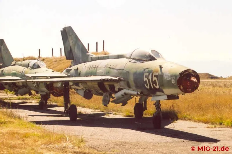 Some of the first Bulgarian MiG-21s were most recently still stored at Graf Ignatievo. Others are preserved …