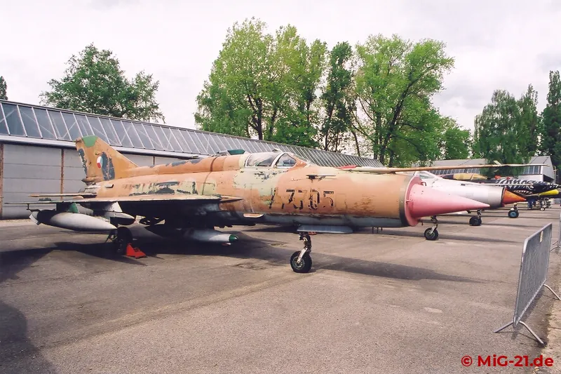 Among the latest additions to the museum are a MiG-21MF ...