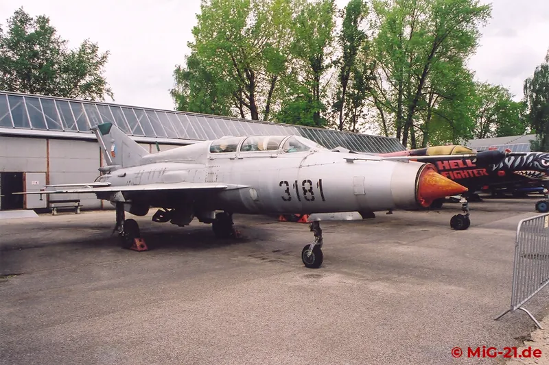 ... and a MiG-21UM.