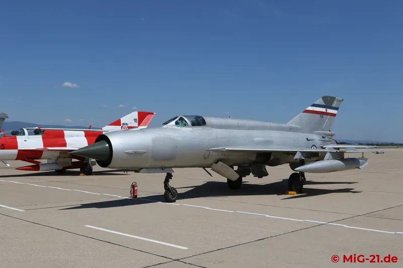 The static display is manageable, but besides the Yugoslav MiG-21R in which the first pilot of the Croatian …