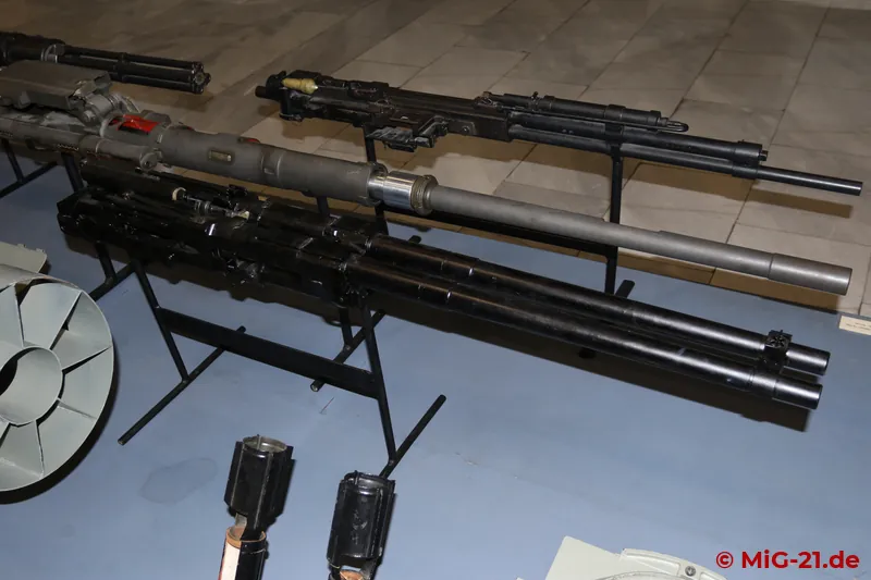 ... the GSh-23 and NR-30 guns and ...