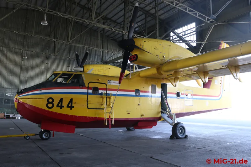 The Croatian fleet of Air Tractor AT-802 and Canadair CL-415 (pictured) fire-fighting aircraft is currently …