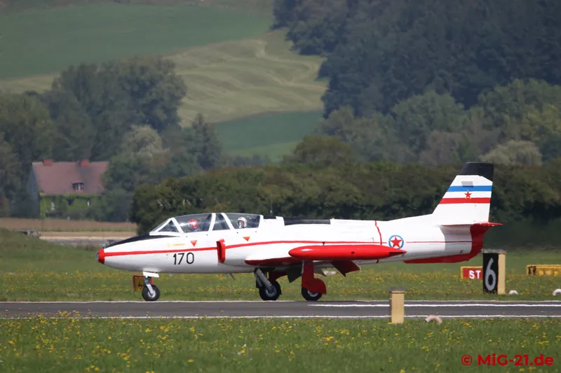 ... and Galeb G-2 flew both in pairs and singly and were also among the visual treats of the event.