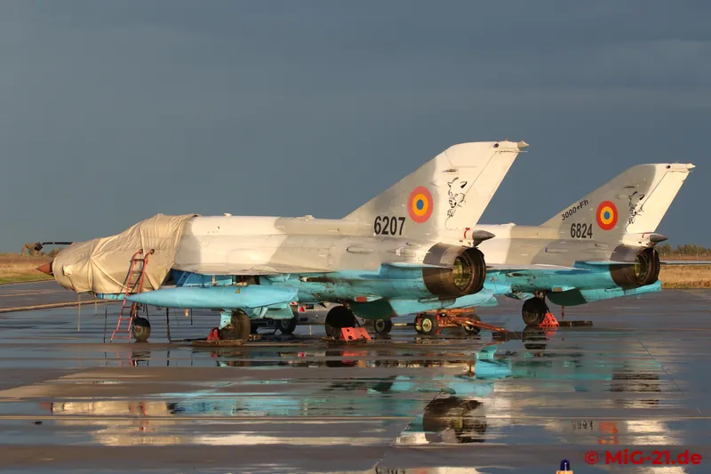 When the cloudburst is over, both the QRA aircraft ...