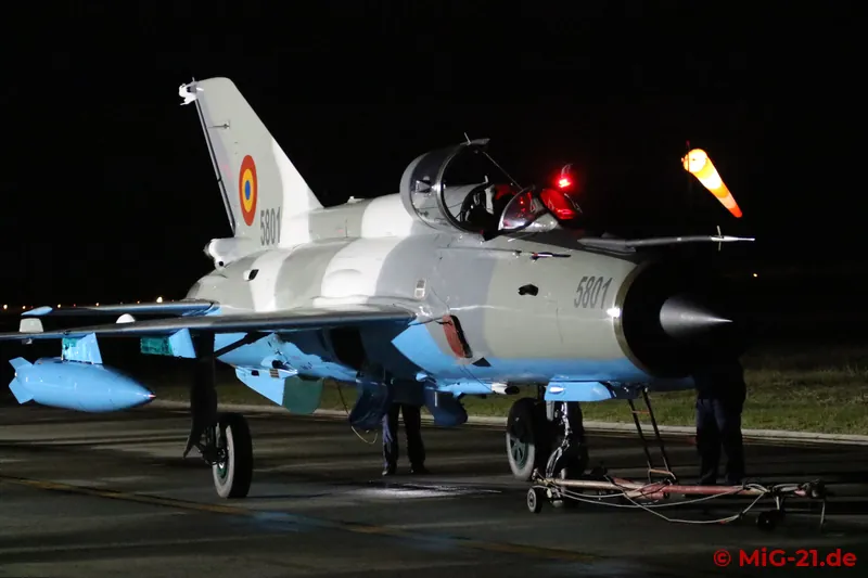 ... and the lighting of the flightline provide beautiful light effects.