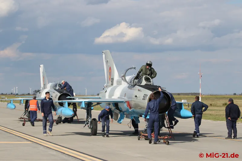 ... but after the pilots have climbed out ...