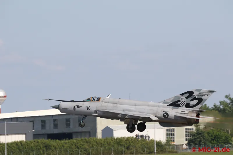 ... over the runway ...