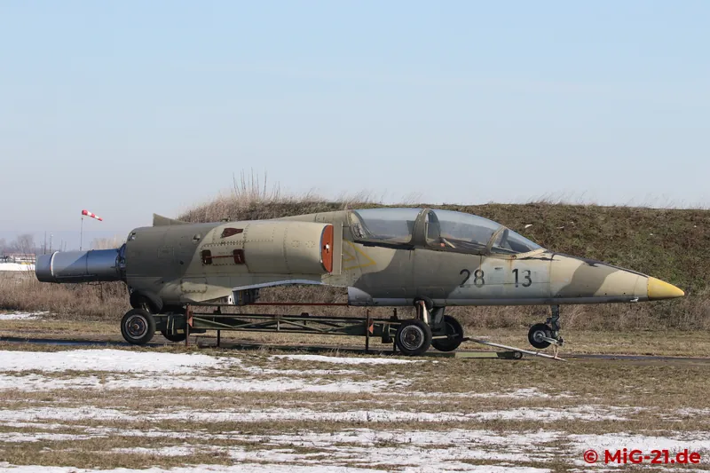 Besides helicopters there was also other aircraft to see on the base, obviously destined for the museum …