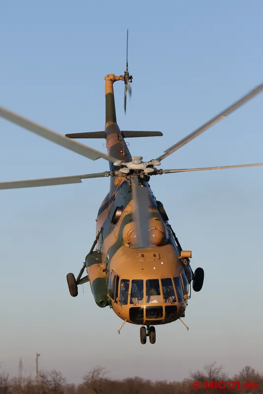 ... the Mi-17 is just as agile.