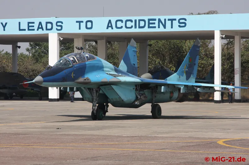 A MiG-29UB and ...