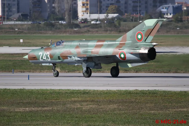 ... and all participating MiG-21s, had received a new paint scheme – ...