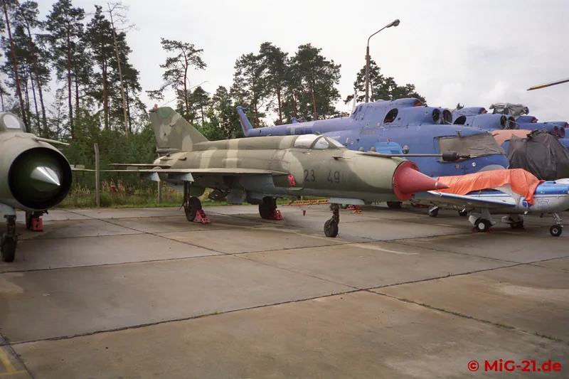 Several aircraft awaited further use in the factory yard.