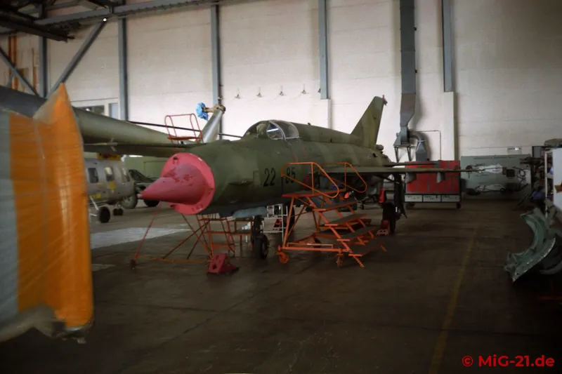 At AEROTEC, MiG-21s were prepared exclusively for museum purposes.