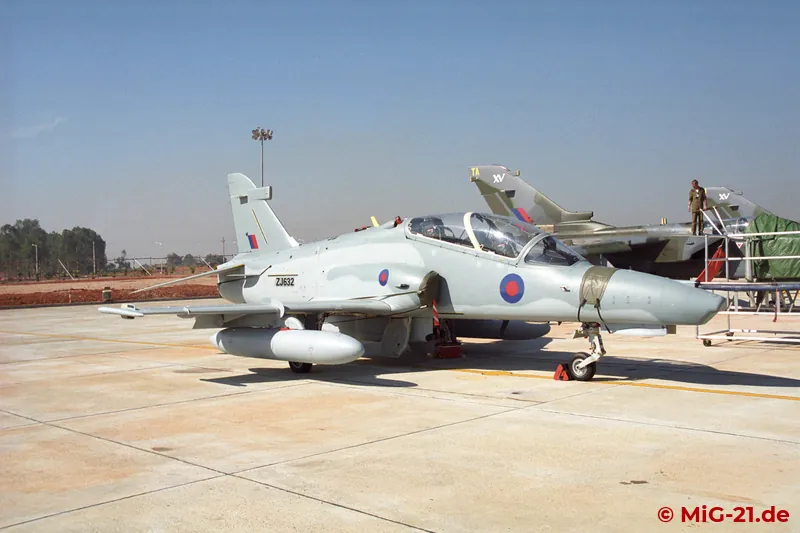 ... as at least the BAe Hawk later found its way into the Indian arsenal.