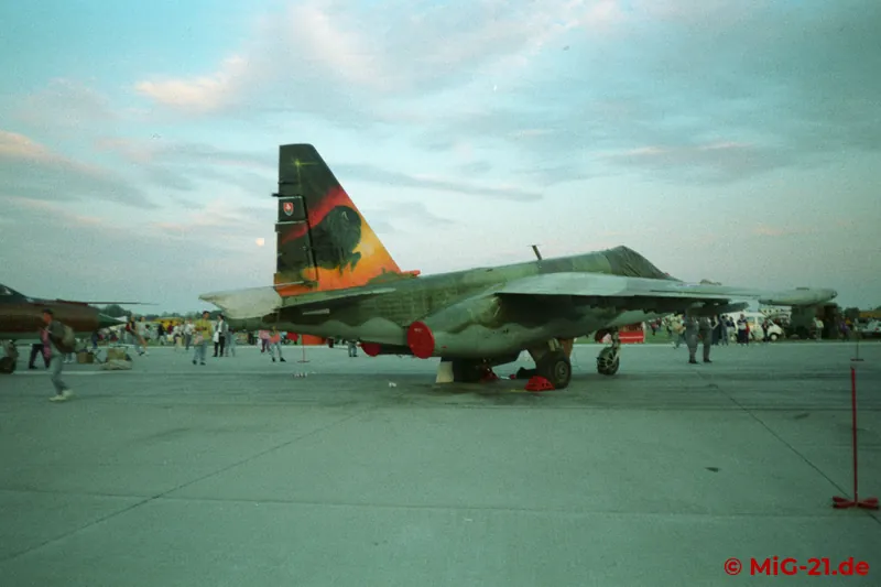 On a Slovak Su-25 ...