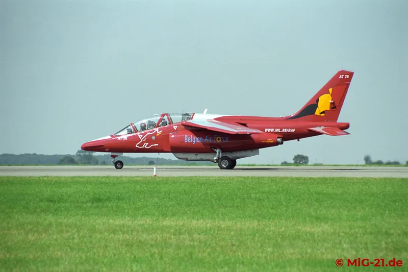 ... a Belgian Alpha Jet.