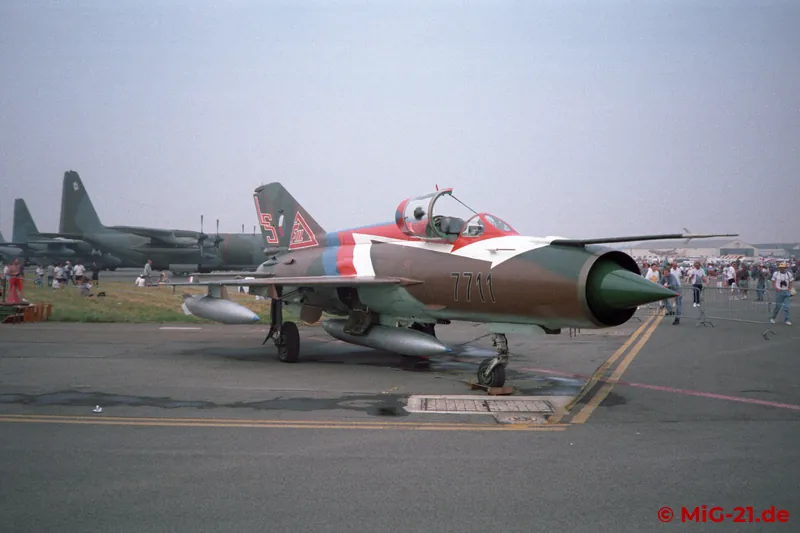 In the 1990s MiG-21s were regular guests at the IAT. In 1994 both a Czech ...