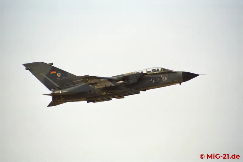 Besides the local MiG-21s, Tornados of the German naval aviation also flew at Gdynia, being there on a …