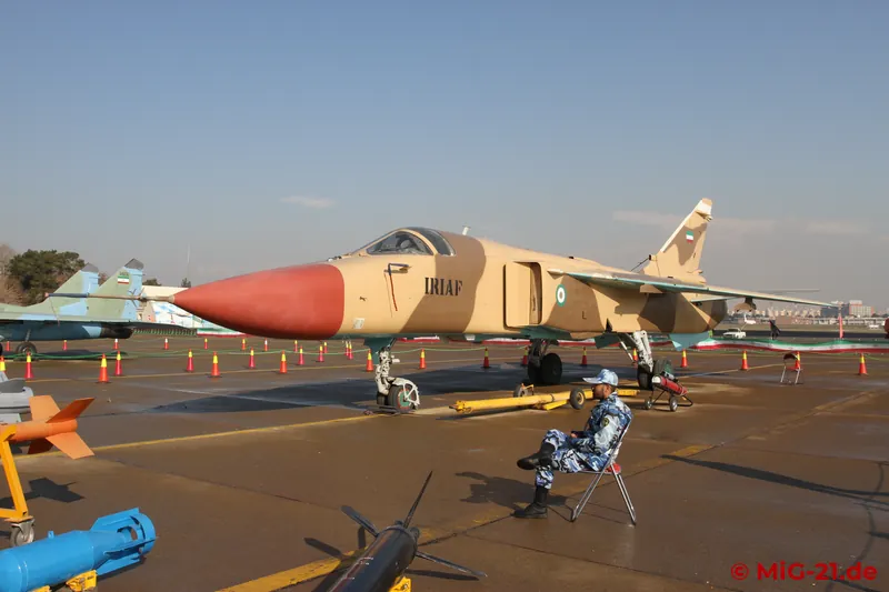 ... and a Su-24 of the IRIAF.