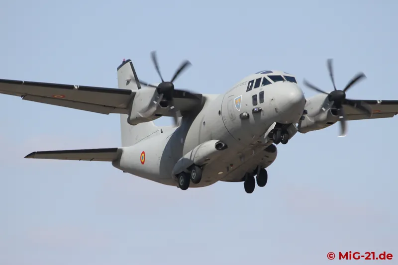 ... and C-27Js from Bucharest-Otopeni involved in the exercise, which dropped paratroopers several times near …
