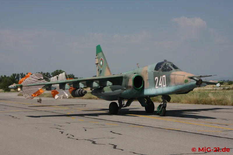 The Su-25s, actually based at Bezmer, have been flying from Graf Ignatievo for some time due to construction …