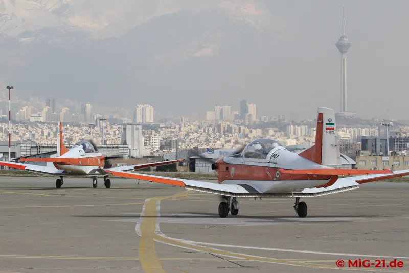 ... two PC-7s, ...