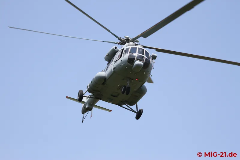 ... so the departure of the Mi-171 remained the last impression of a successful day.