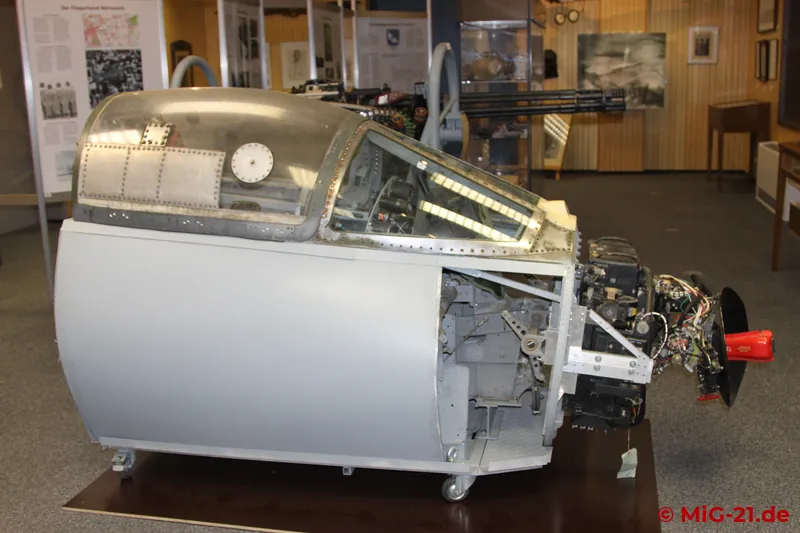 Of its predecessor, the Starfighter, a cockpit section ...