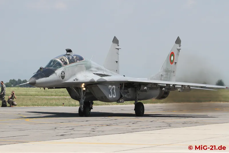 The Bulgarian MiG-29s were also represented only in small numbers.