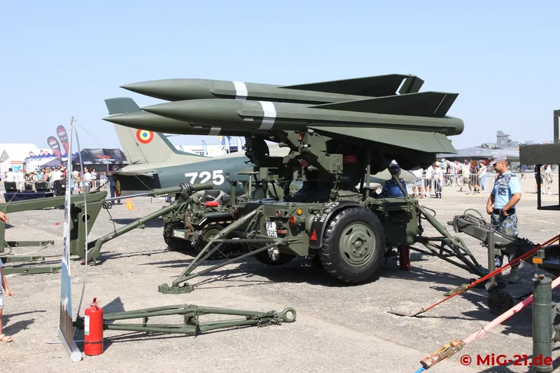 Air defence was present with a Hawk surface-to-air missile battery.