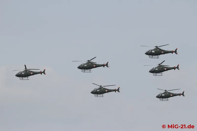 The rehearsal for the Polish Air Force flypast then took place under increasingly heavy cloud. Nevertheless, …