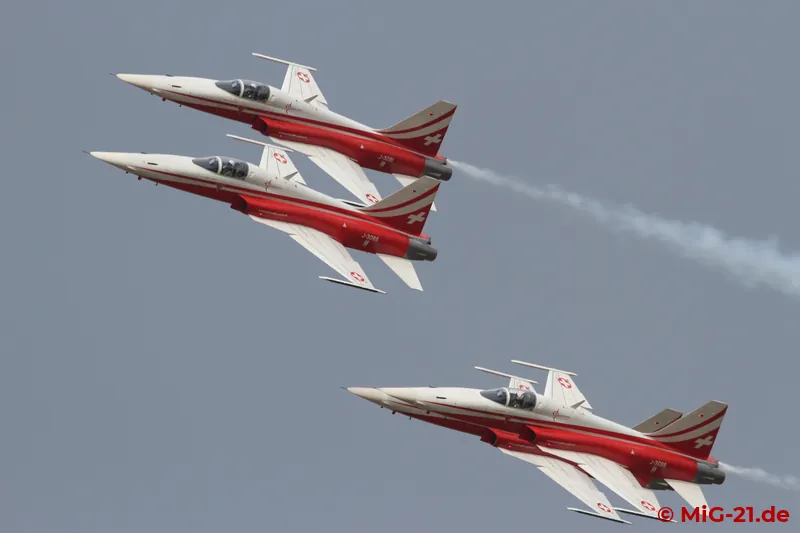 Only the Patrouille Suisse ...