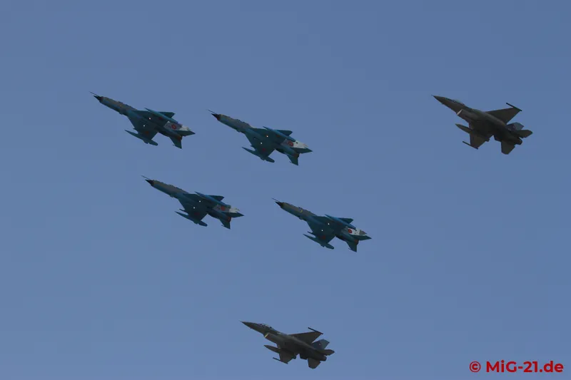 ... this time together with F-16s. The latter ...