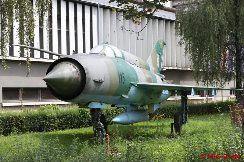 ... and at least take a photo of a MiG-21 – displayed in front of a university building in Zagreb. For the …