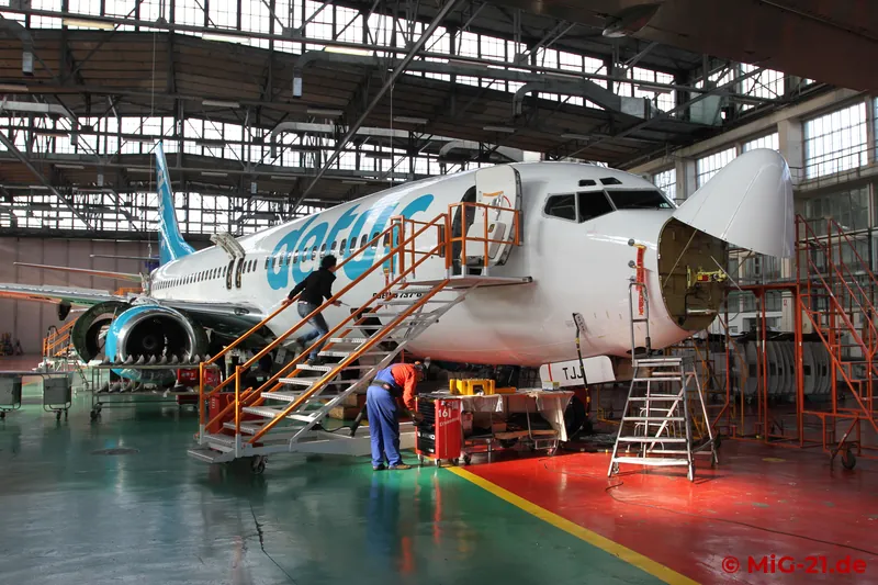 Since the last visit the priorities have shifted. Today AEROSTAR's main field of activity is civil production …
