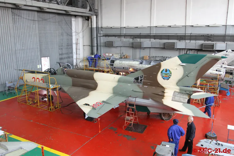 One of the aircraft was largely completed ...
