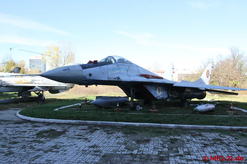 The prototype of the MiG-29 Sniper upgrade programme, which never went into series production, can also be …