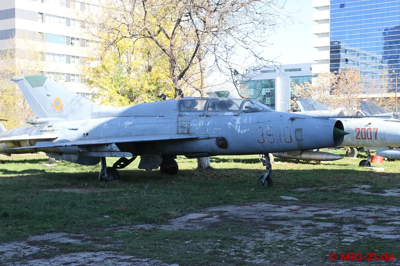 MiG-21US 3910 had also been stored at Caracal at that time, ...