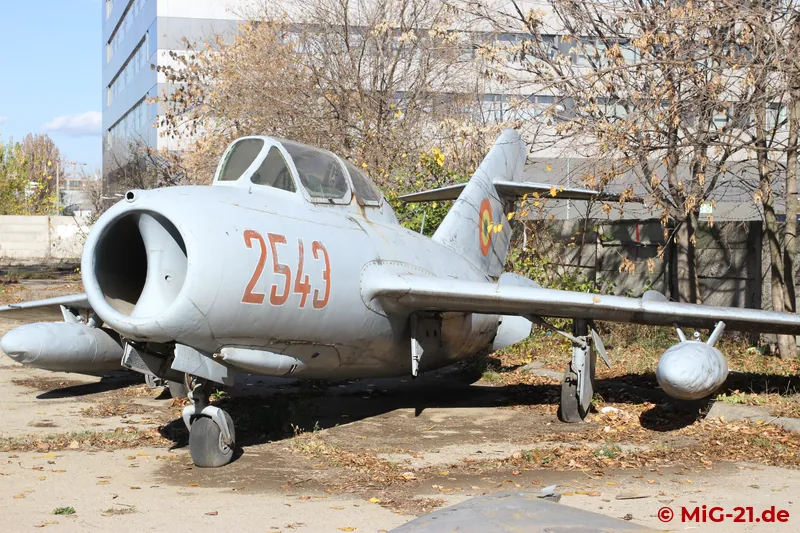 ... MiG-15 – this time in the two-seat UTI version – ...