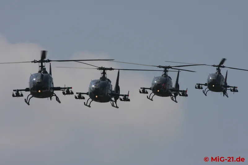 The programme was concluded by the other residents of the base, the 714th anti-tank helicopter squadron with …