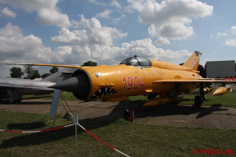 As in 2008, several historic MiG-21s recalled the aircraft's service with the Hungarian Air Force.
