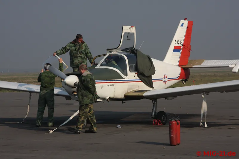 ... both the UTVA-75 ...