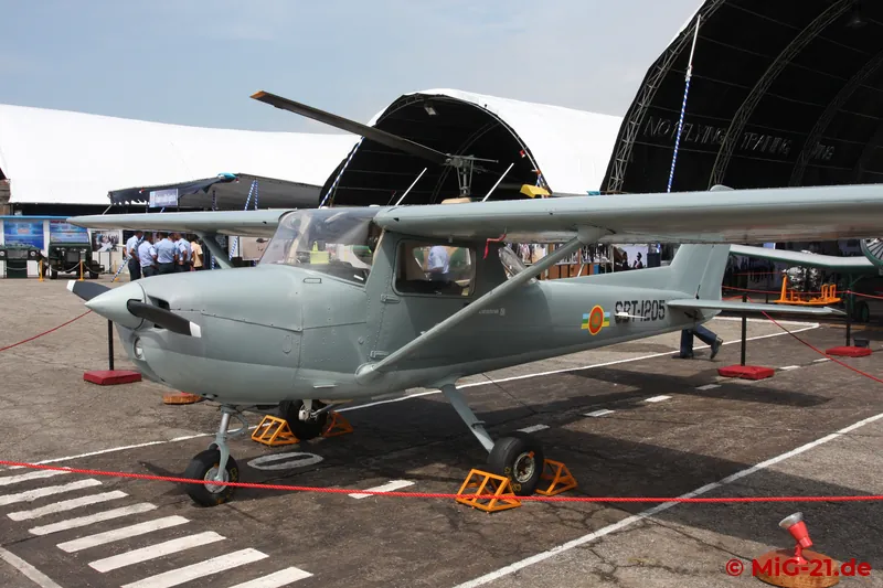 Future SLAF pilots begin their training with 50 flying hours on the Cessna 150.