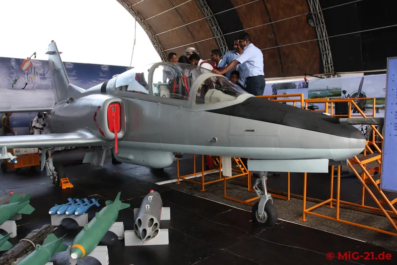 Besides their primary role as advanced trainers, the K-8s can also be used against ground targets. The …