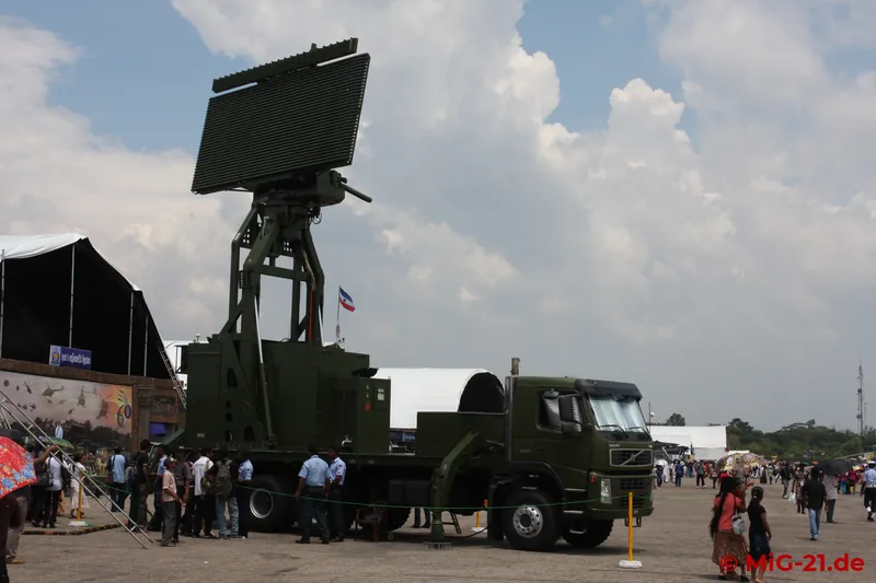 A modern low-level radar system could also be seen at the exhibition.