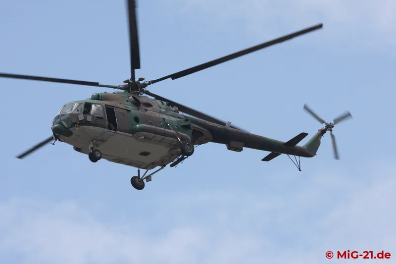 ... and Mi-8 in the Mi-171 version from Sri Lanka.